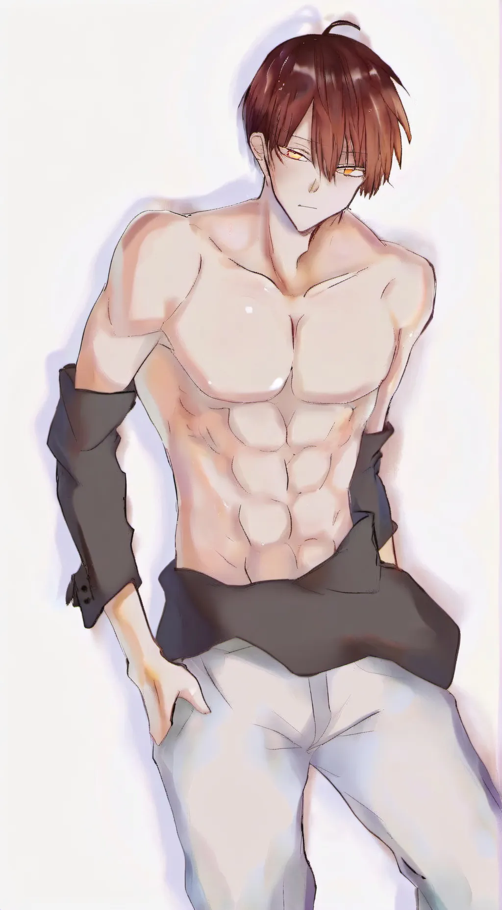 ai character: shoto todoroki mha background