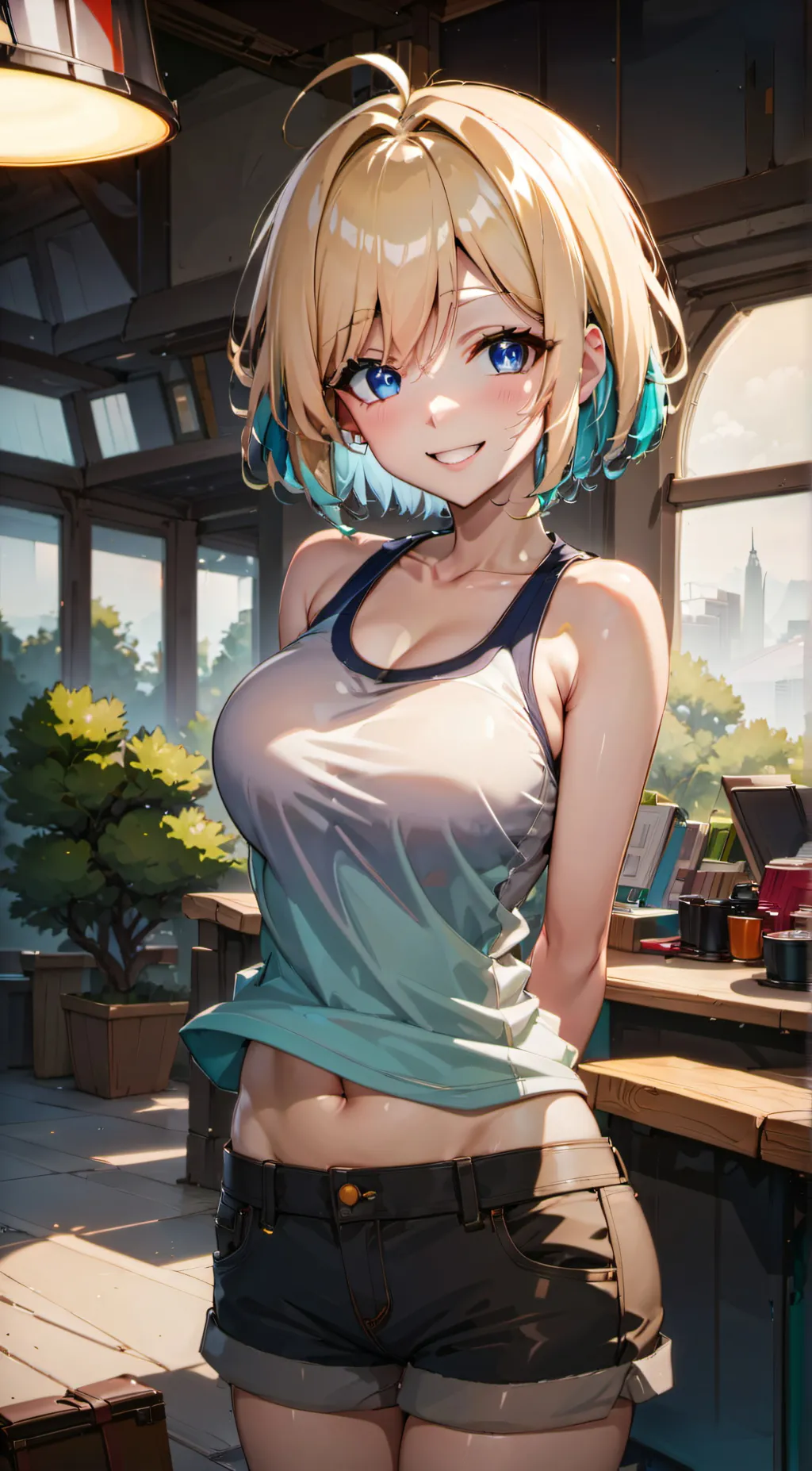 ai character: Sarah background