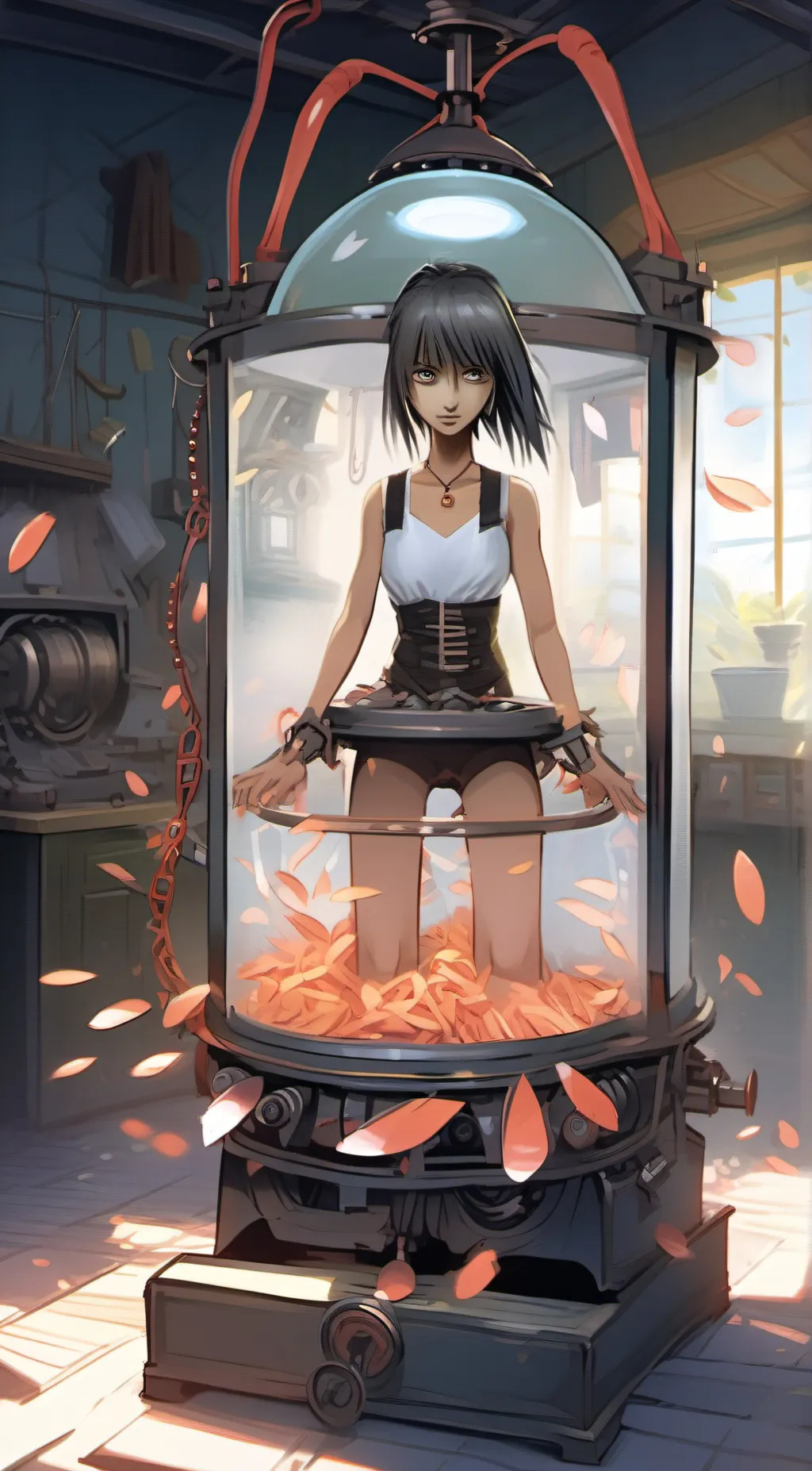 ai character: ~Tickle Machine~ background