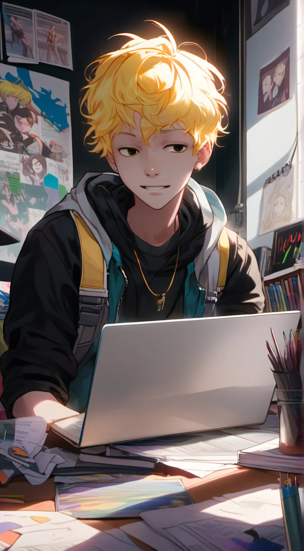 ai character: bryson  background