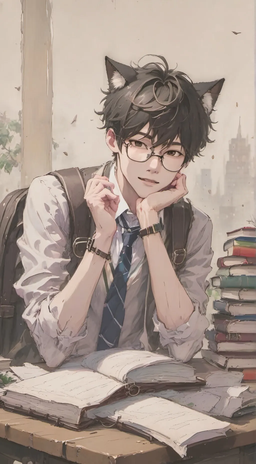 ai character: James background