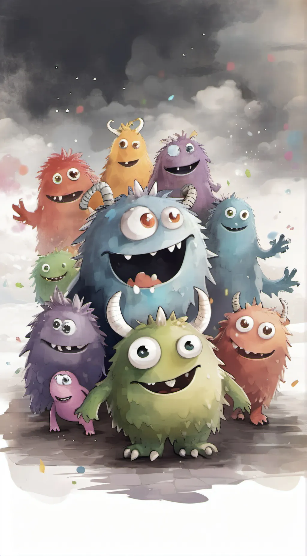 ai character: rainbow friends background
