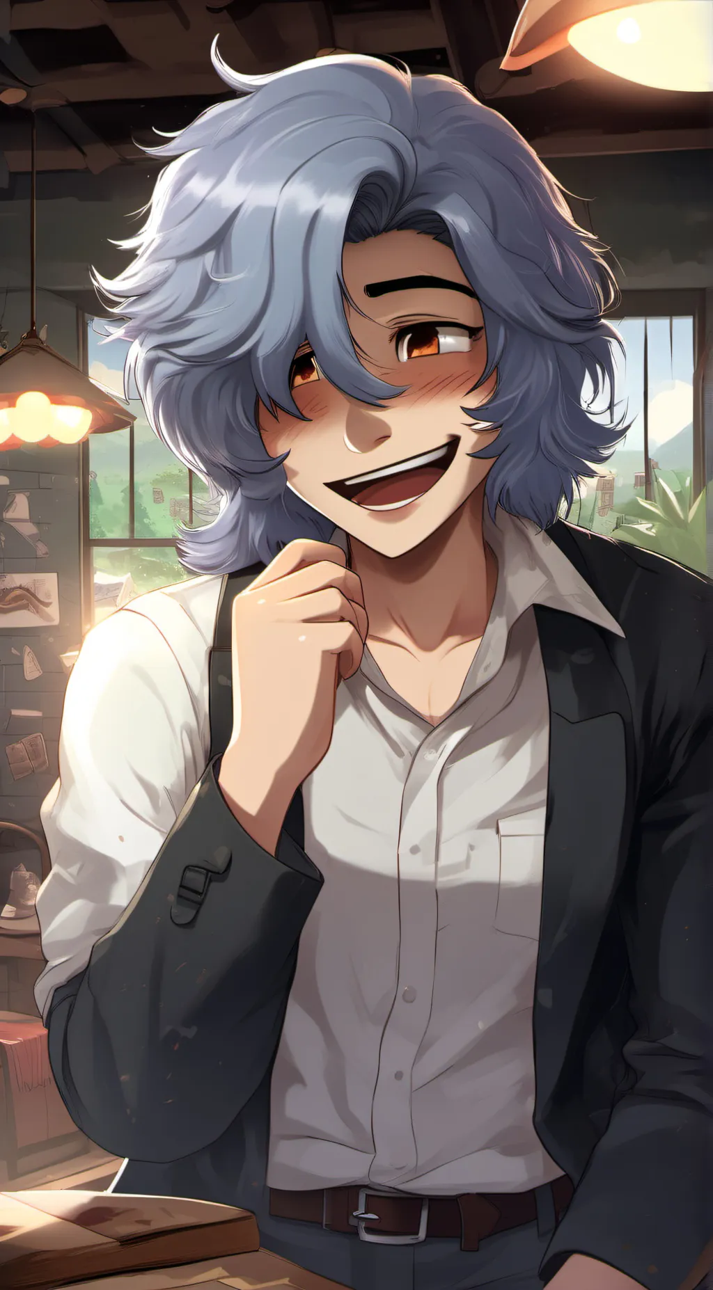 ai character: Seth  background