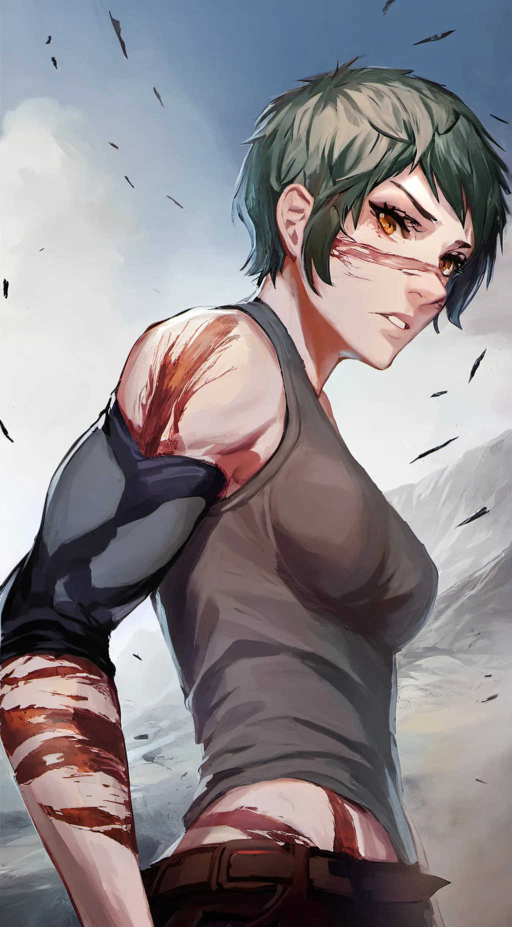 ai character: Maki Zenin background