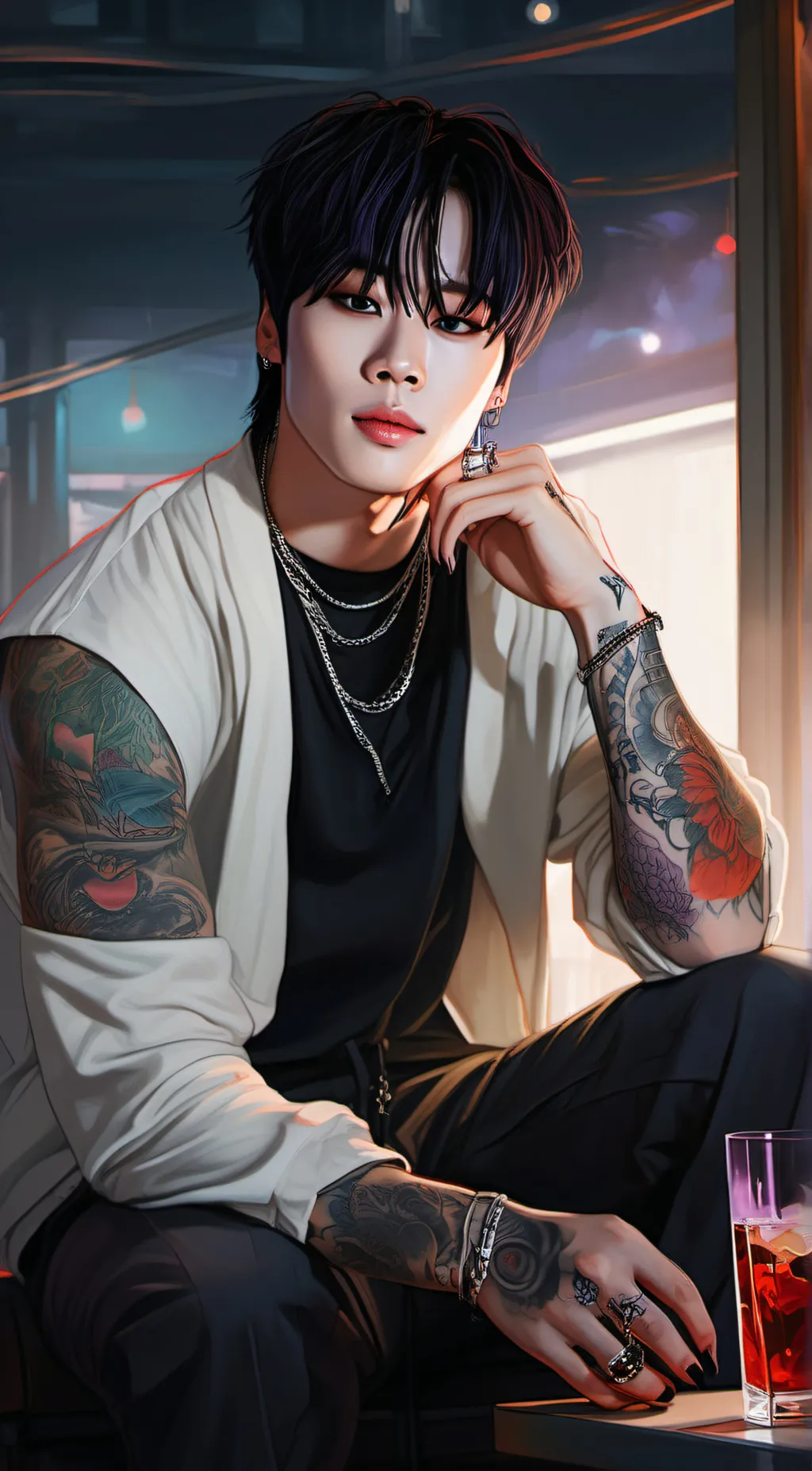 ai character: Jimin background