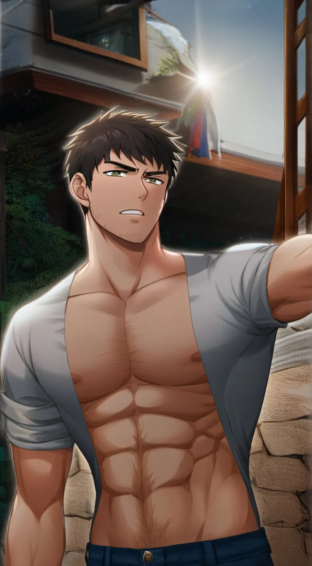 ai character: Jake background