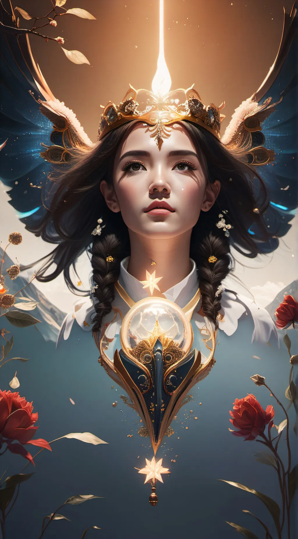 ai character: Story writer background