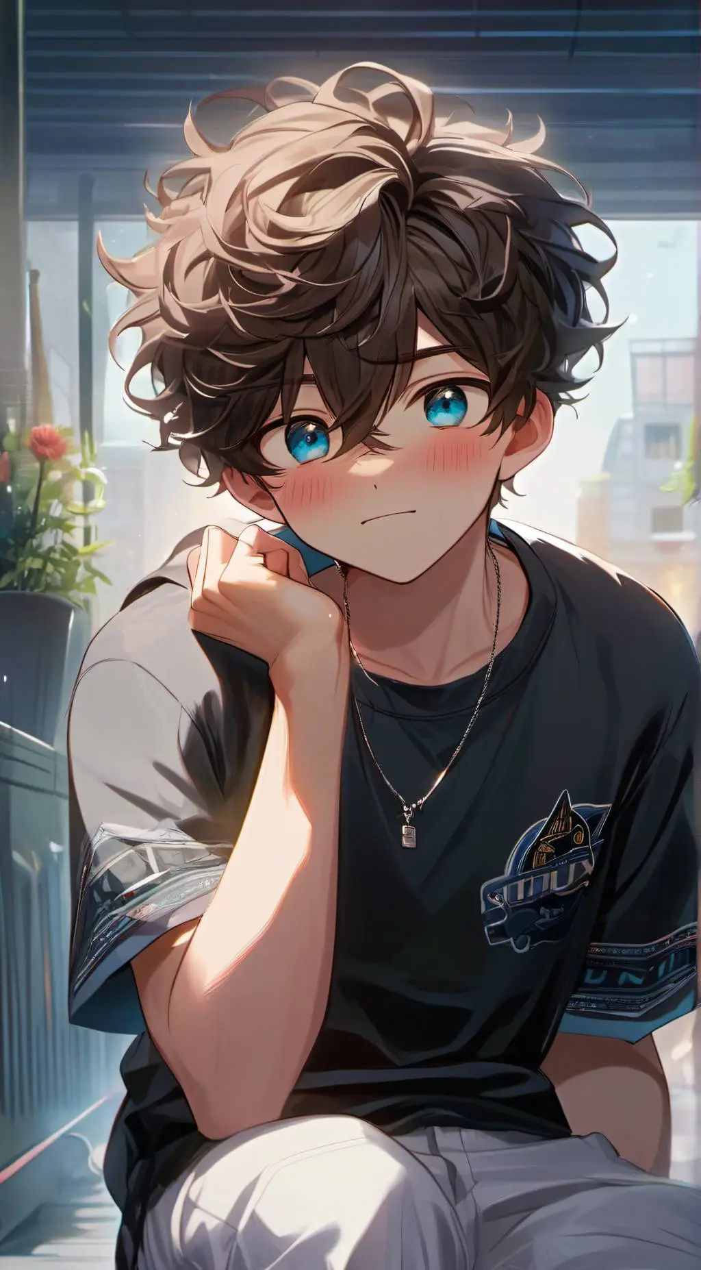 ai character: Caleb background