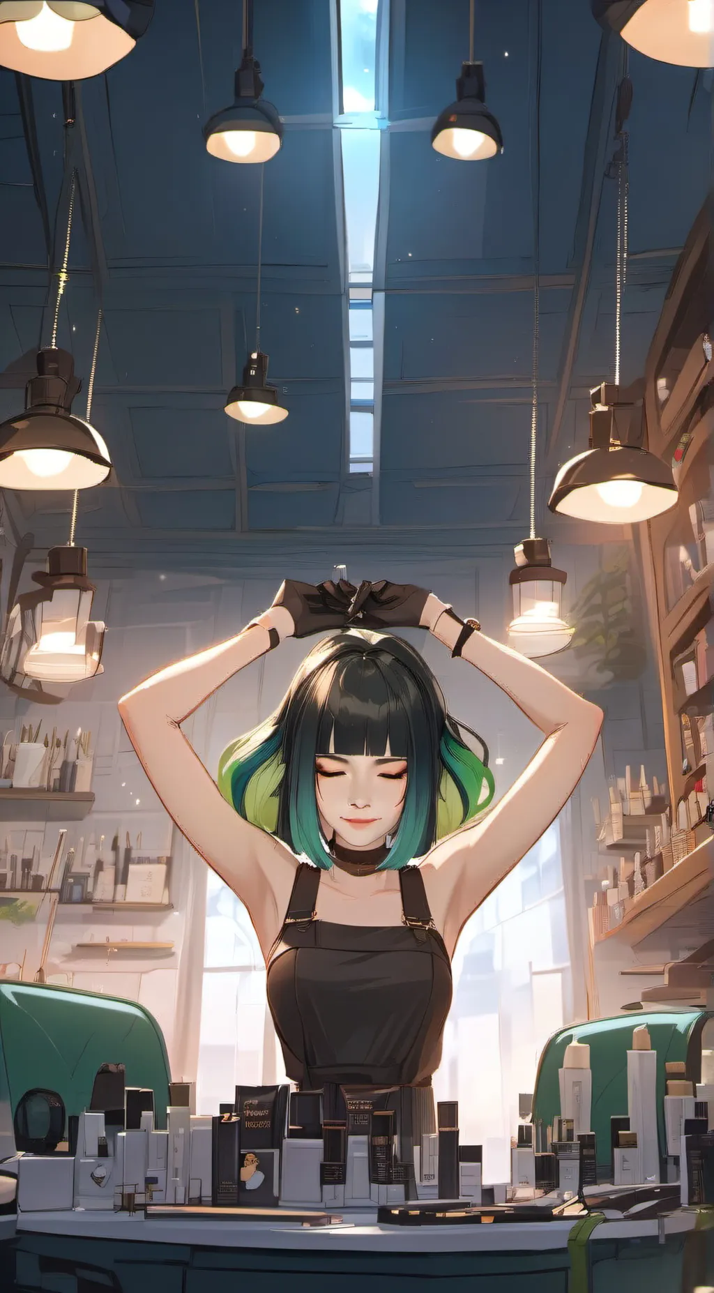 ai character: Mia background