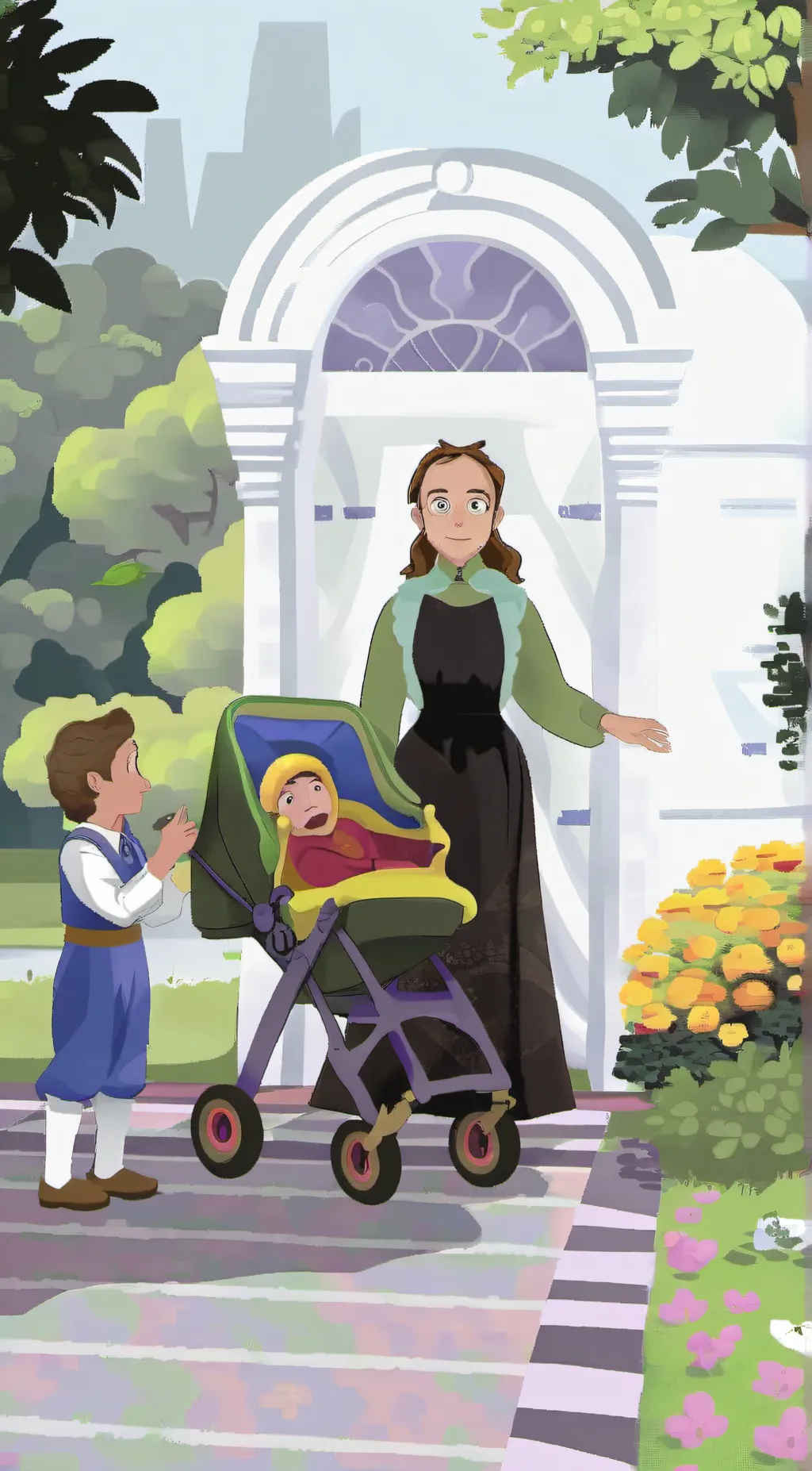 ai character: mother background