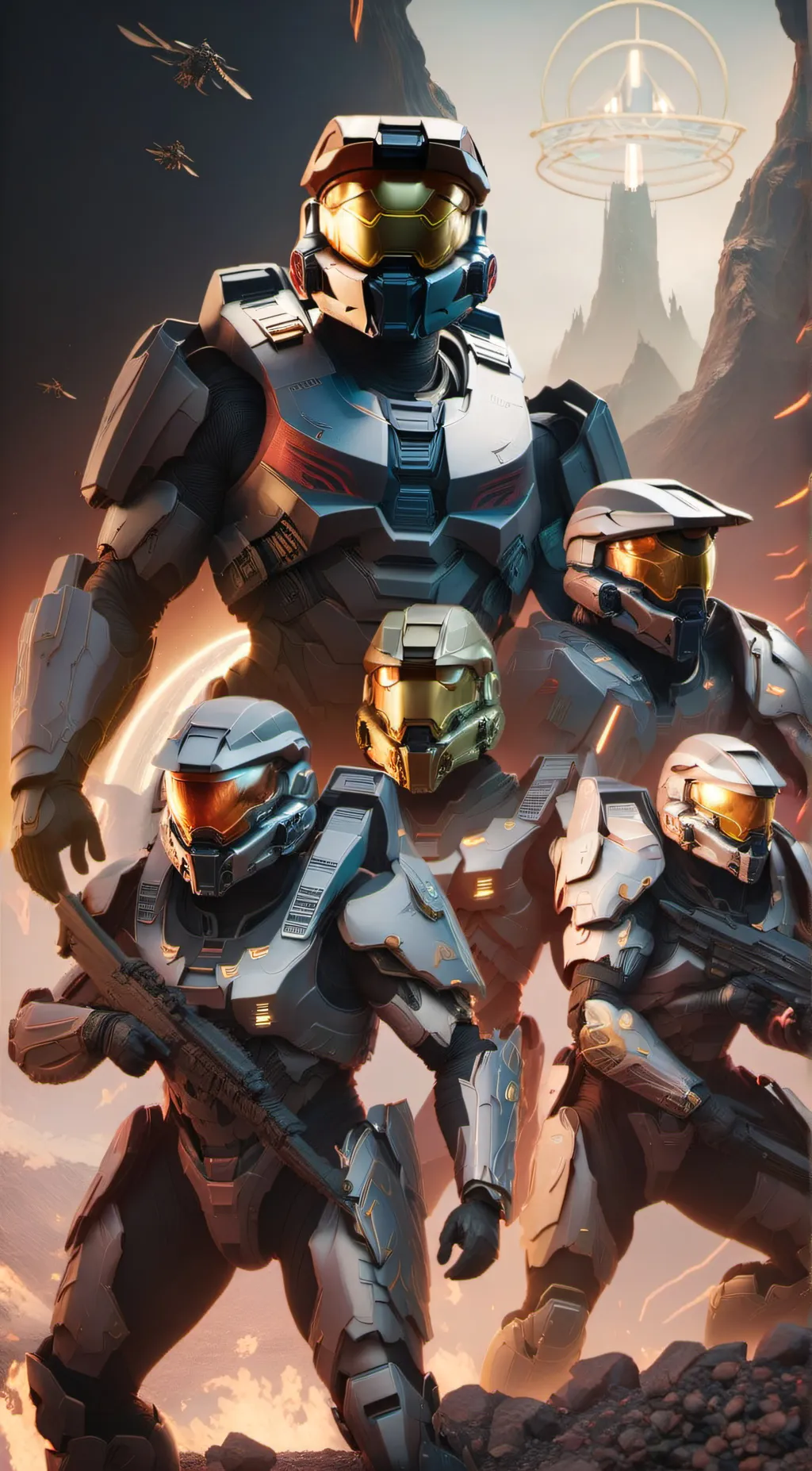 ai character: Team-Silver[Story] background