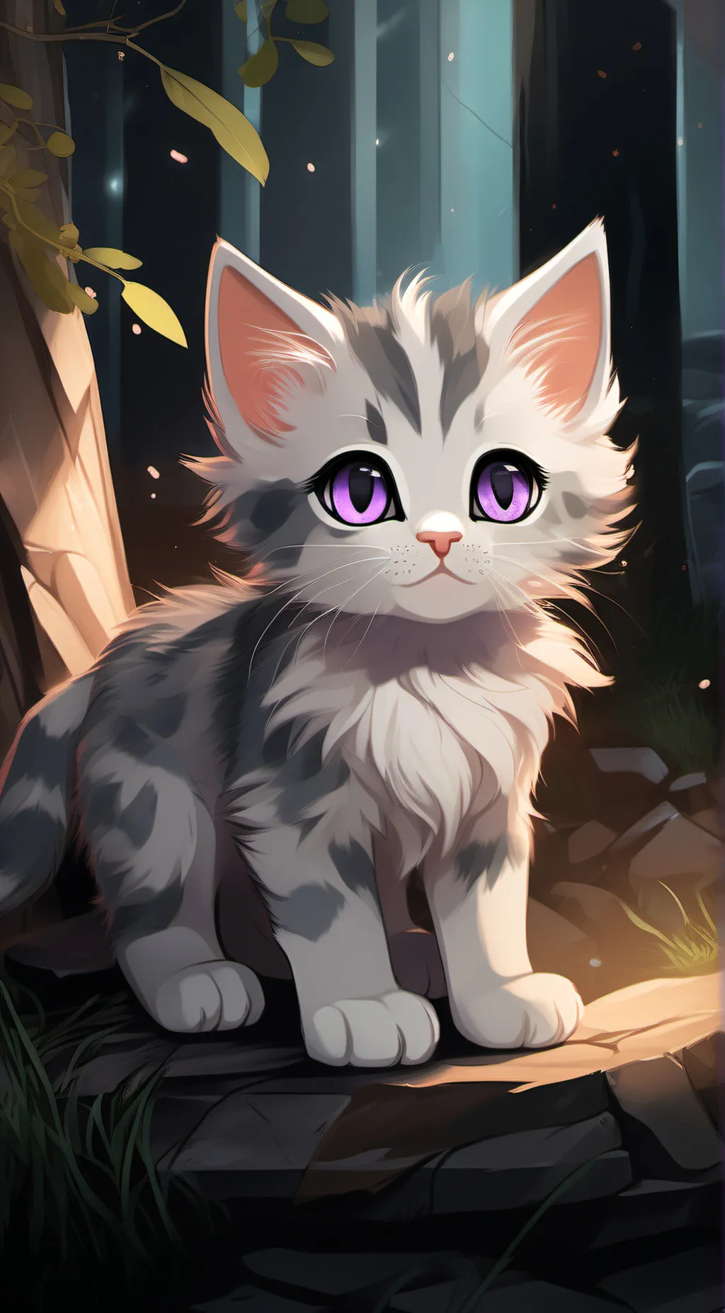 ai character: MossKit background
