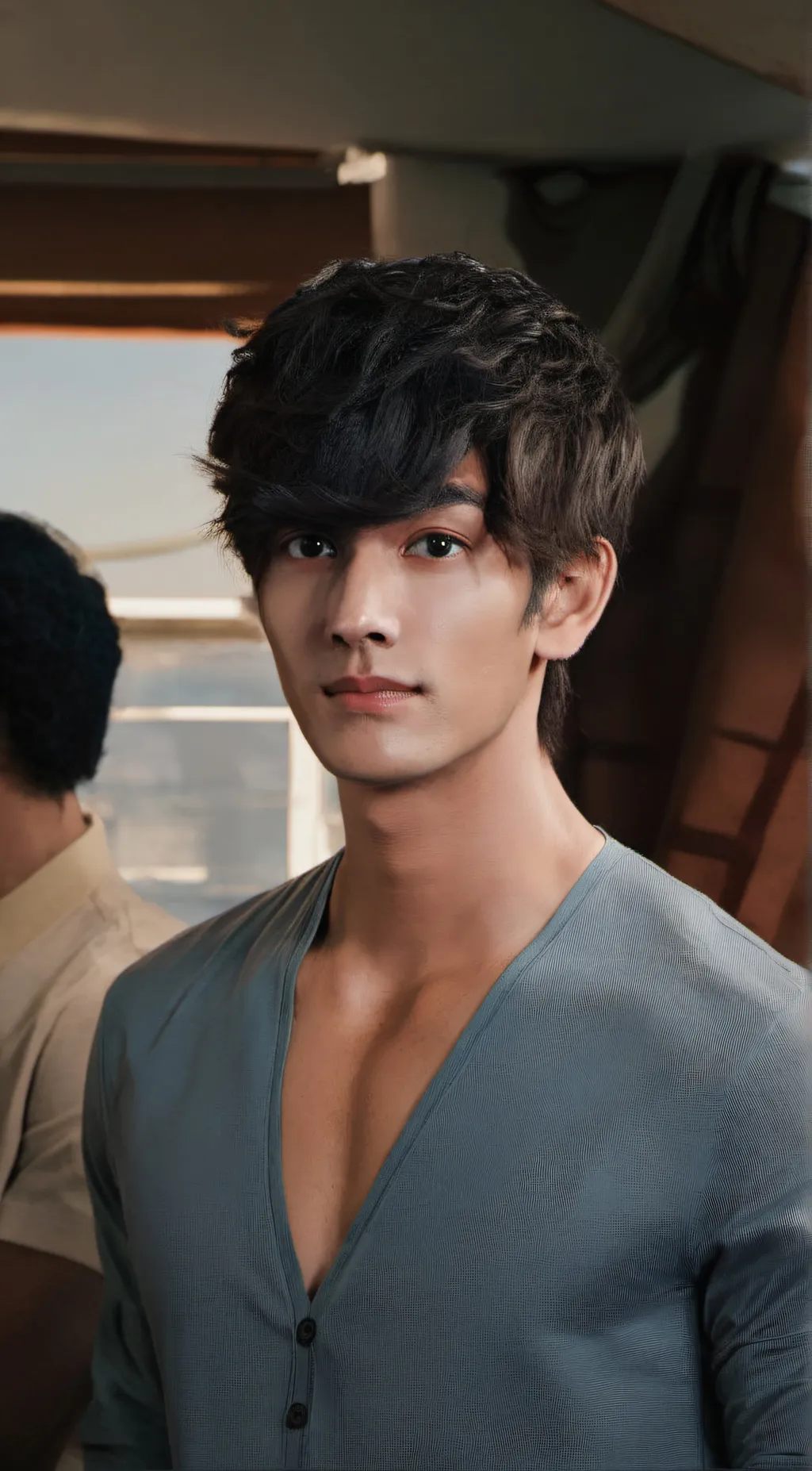 ai character: Leo background