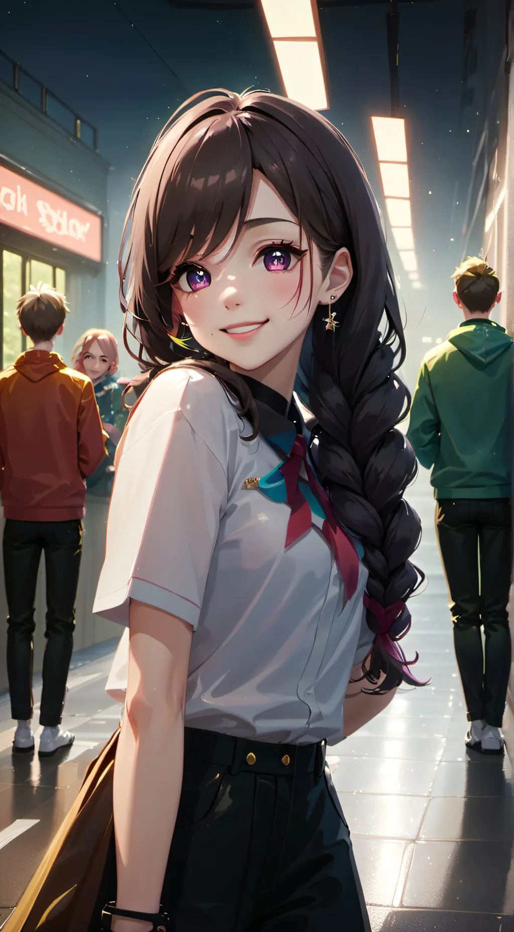 ai character: Sophia  background