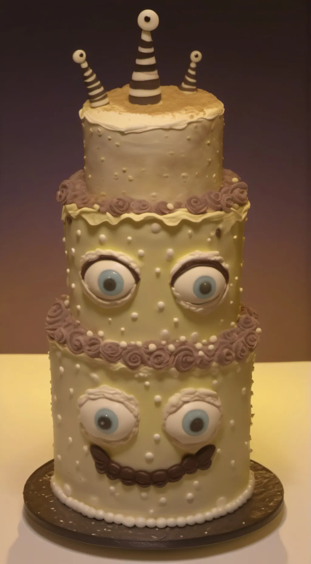 ai character: lemon Cake!? background