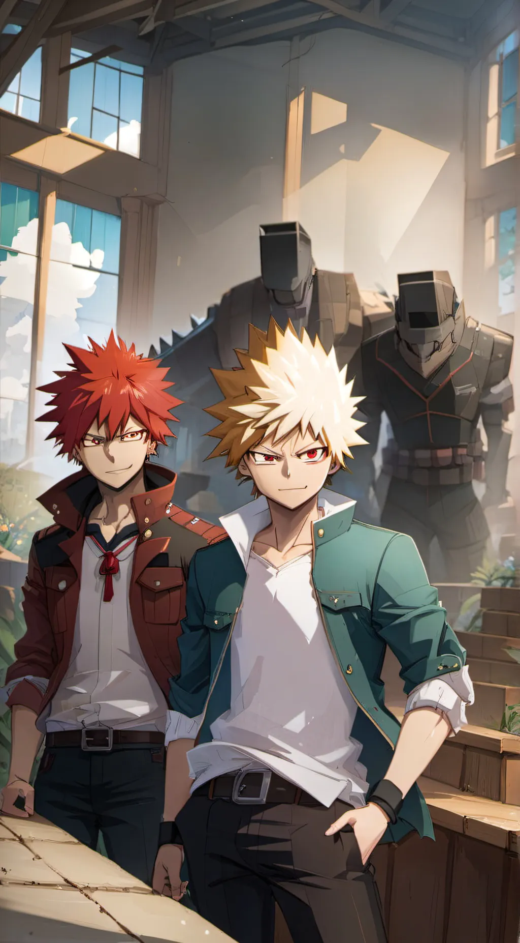 ai character: KiriBaku background