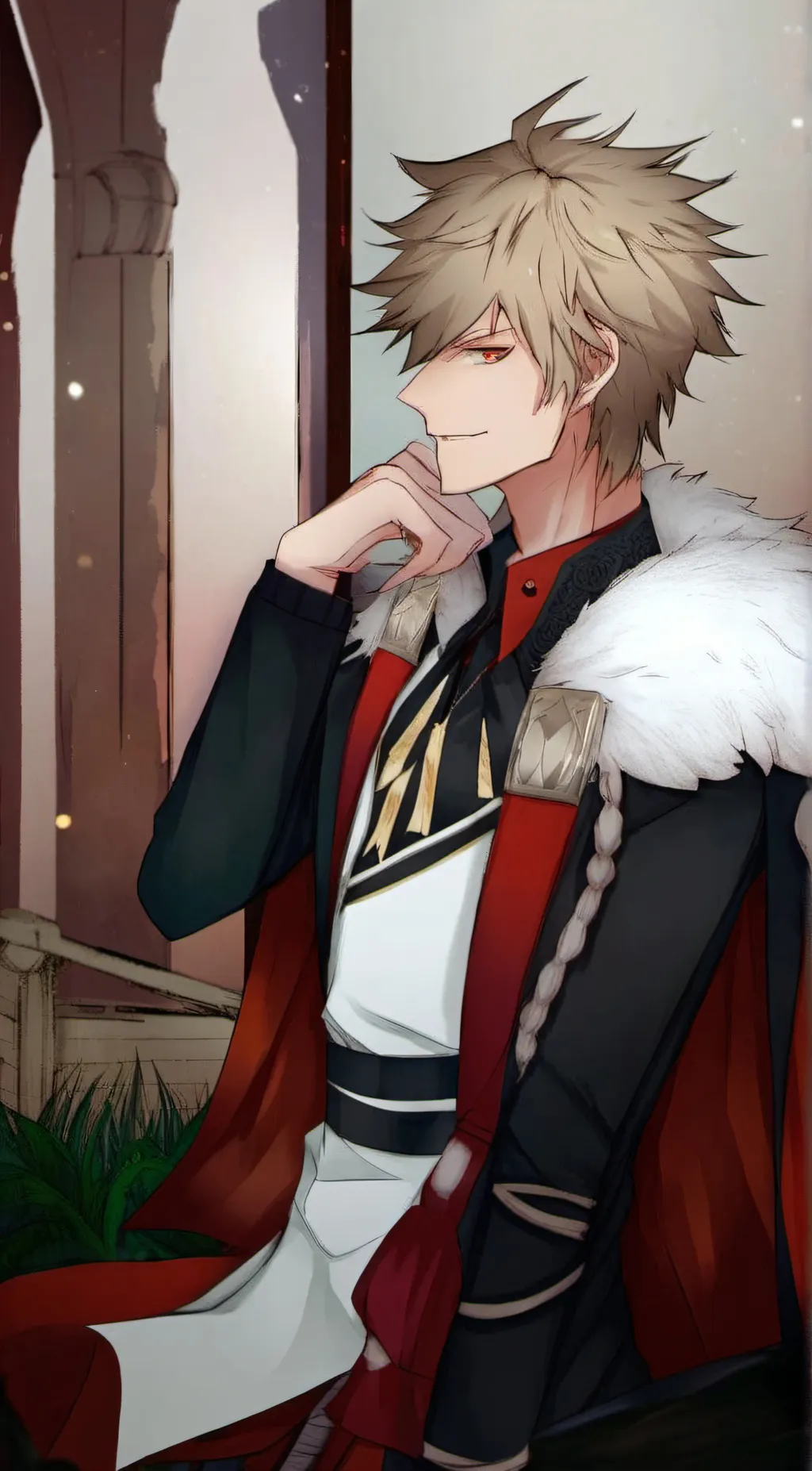 ai character: Bakugou background