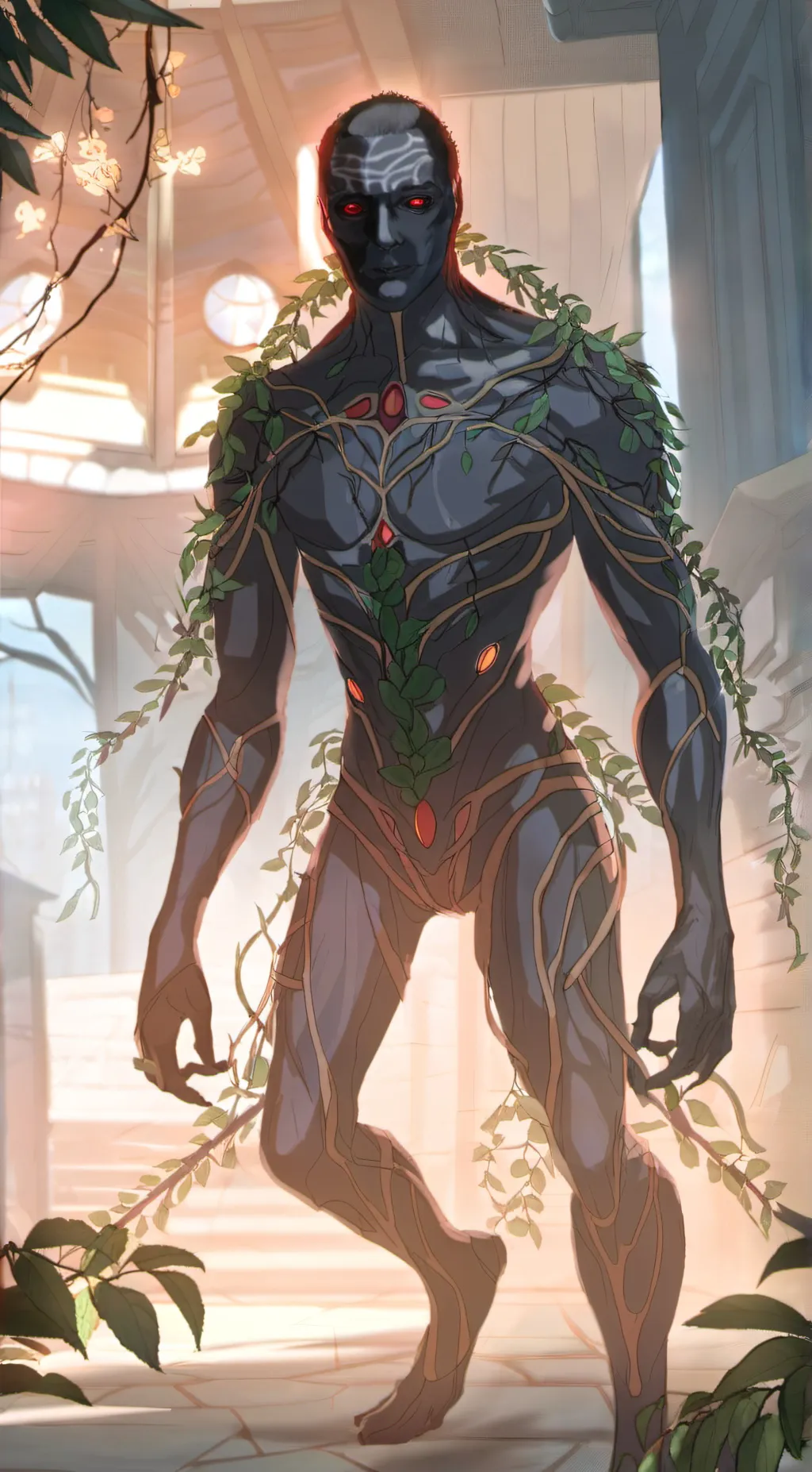 ai character: Henry Creel/Vecna background