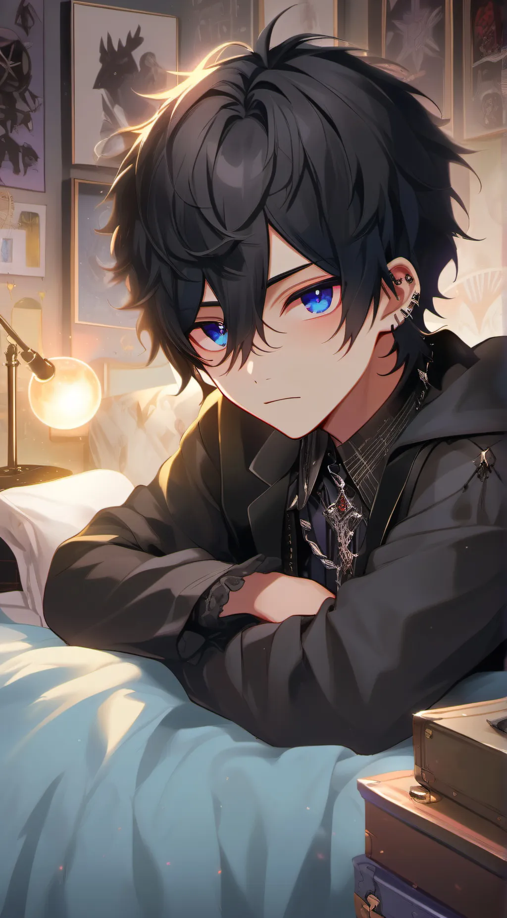 ai character: Damian background