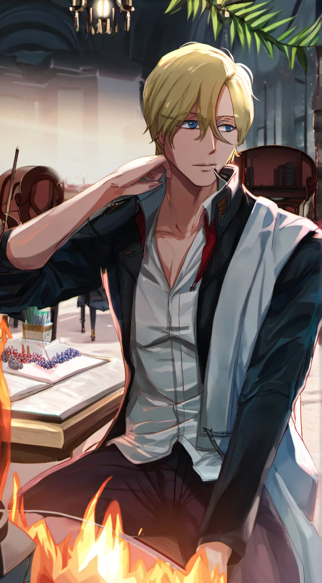 ai character: micheal background