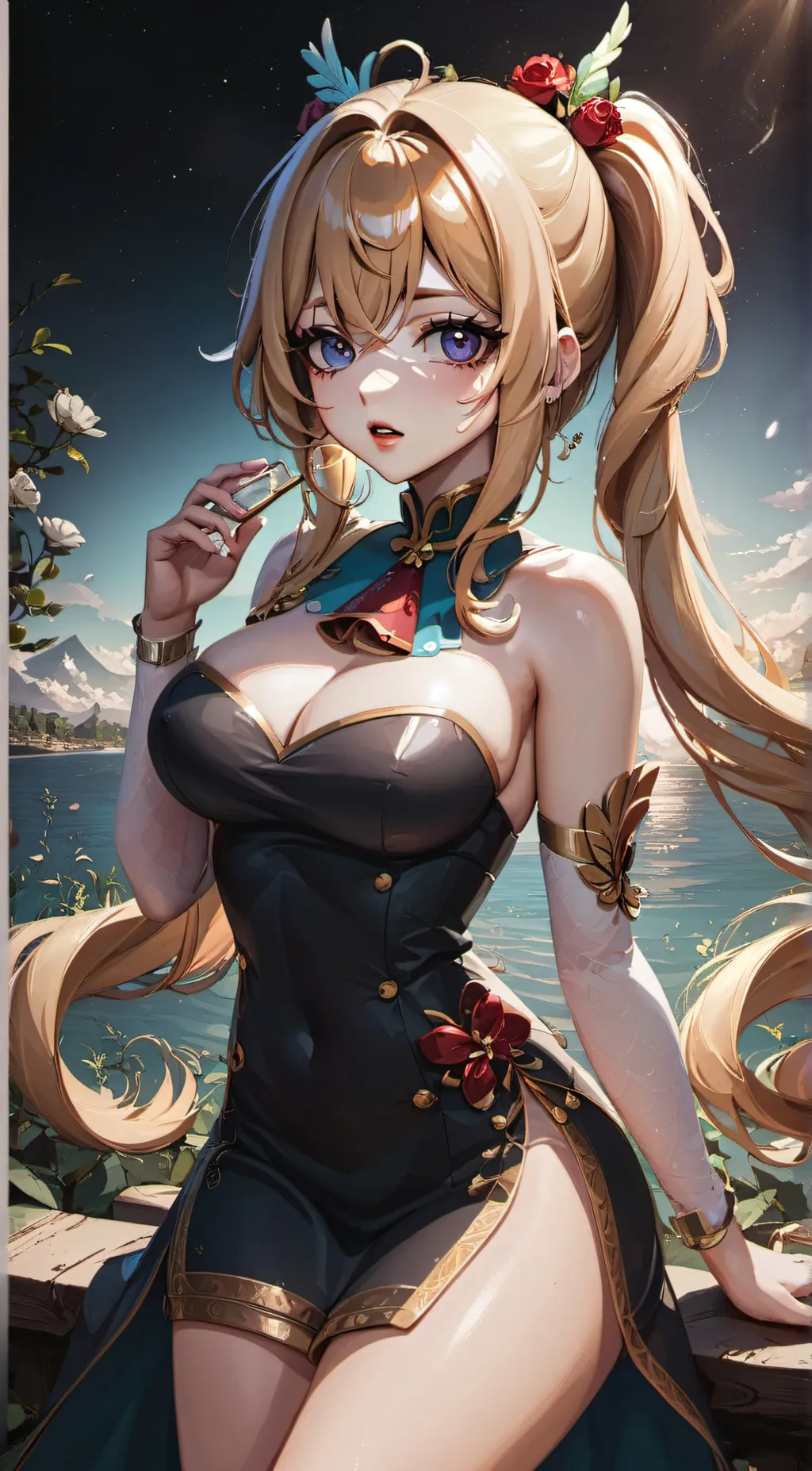 ai character: Zowie  background