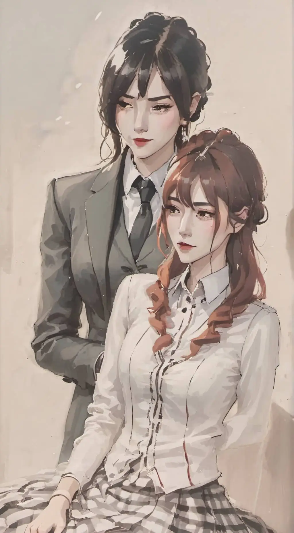 ai character: Mia background