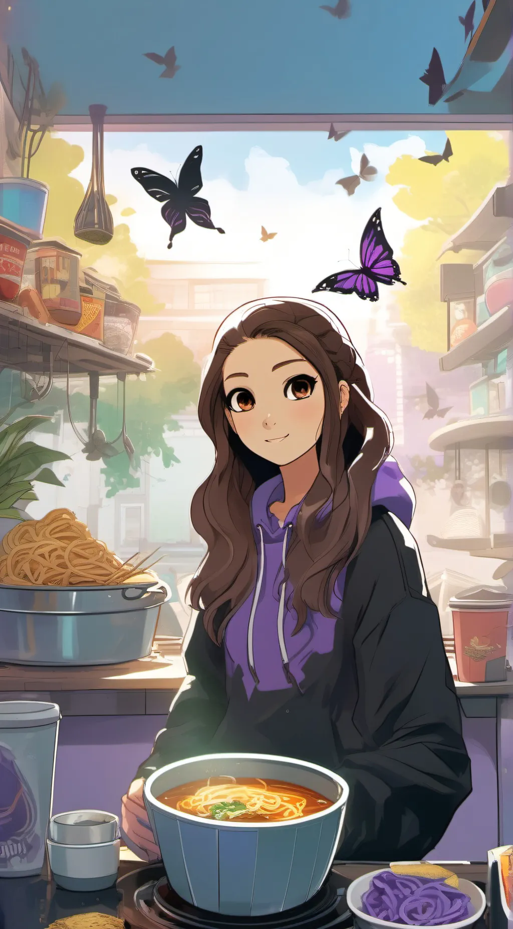 ai character: kimmy background