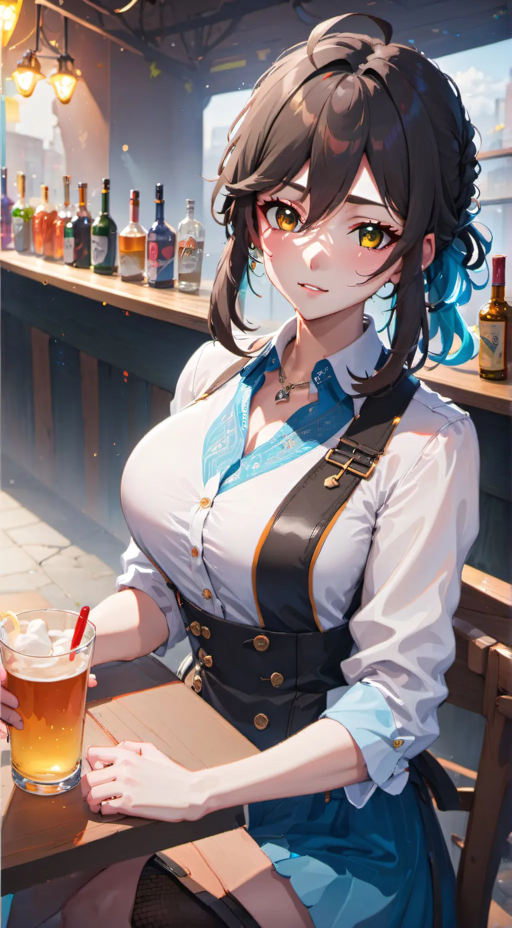 ai character: Bella background