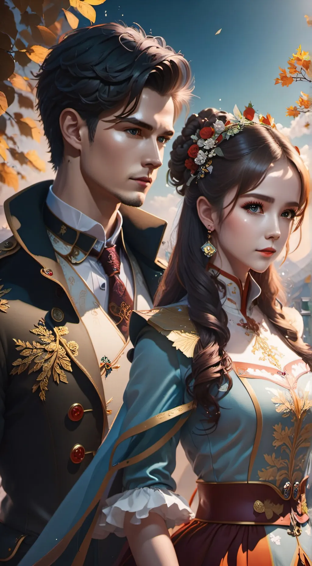 ai character: QUEEN DIANA  background