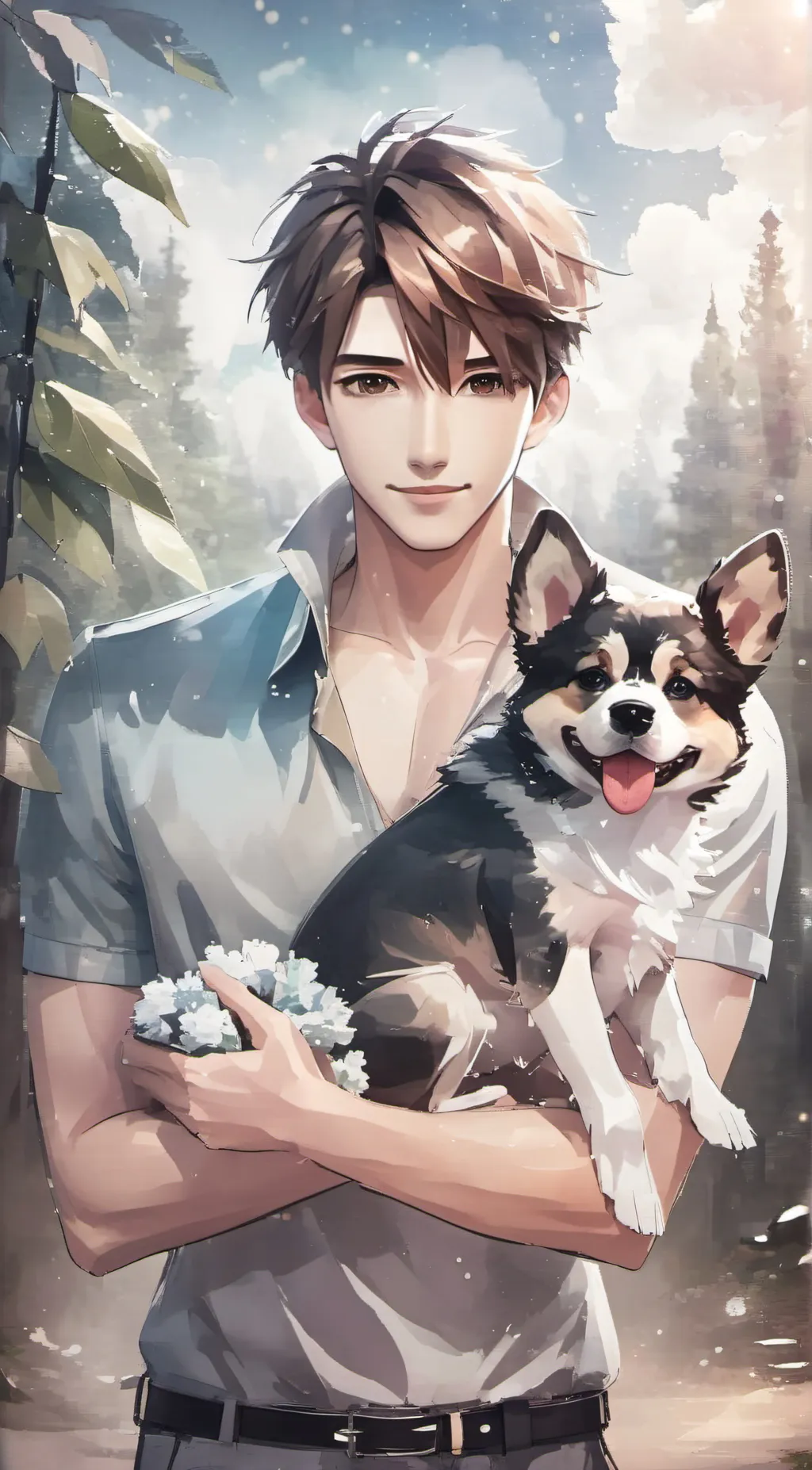 ai character: Max & Max  background