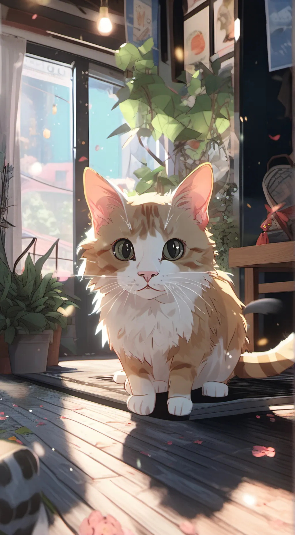 ai character: Fred background