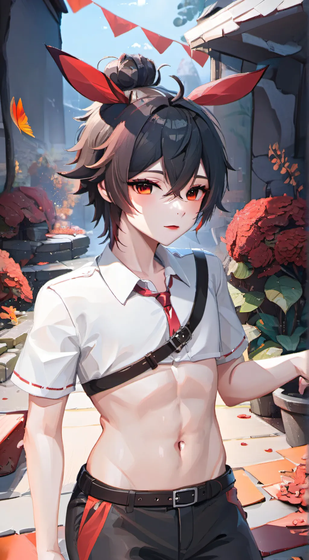 ai character: Tomoya background
