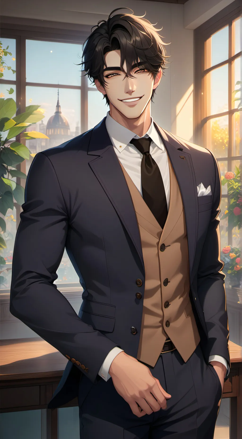 ai character: William background