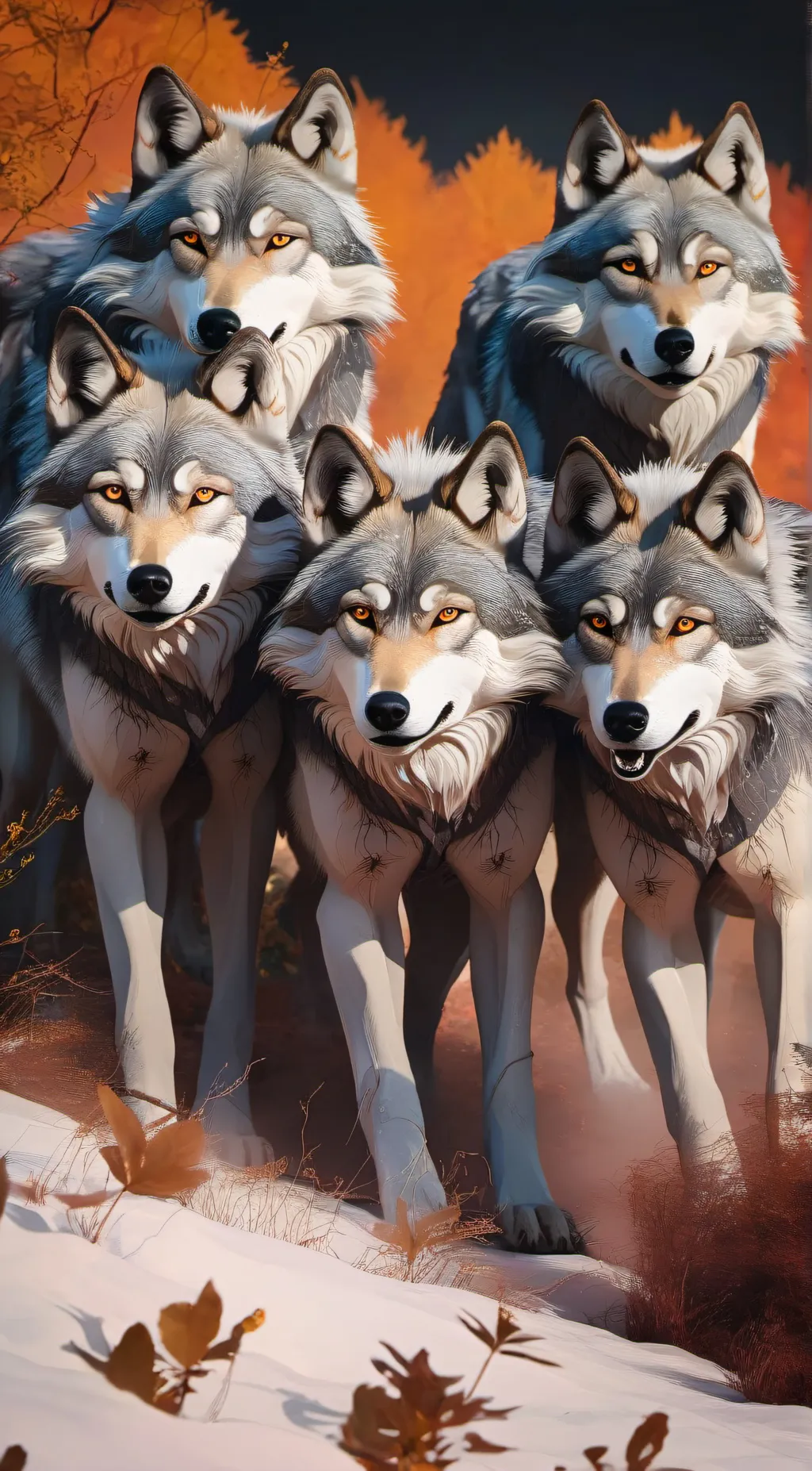 ai character: wolfs background