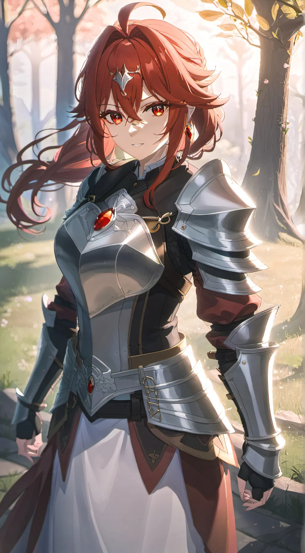 ai character: luna background