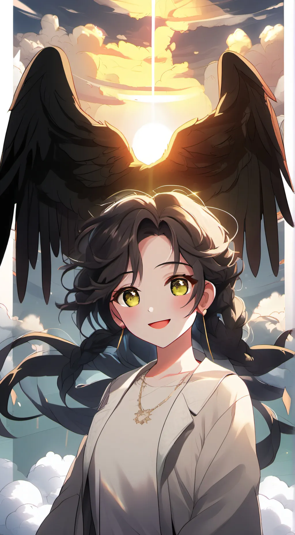 Talkie AI - Chat with Heaven says meme