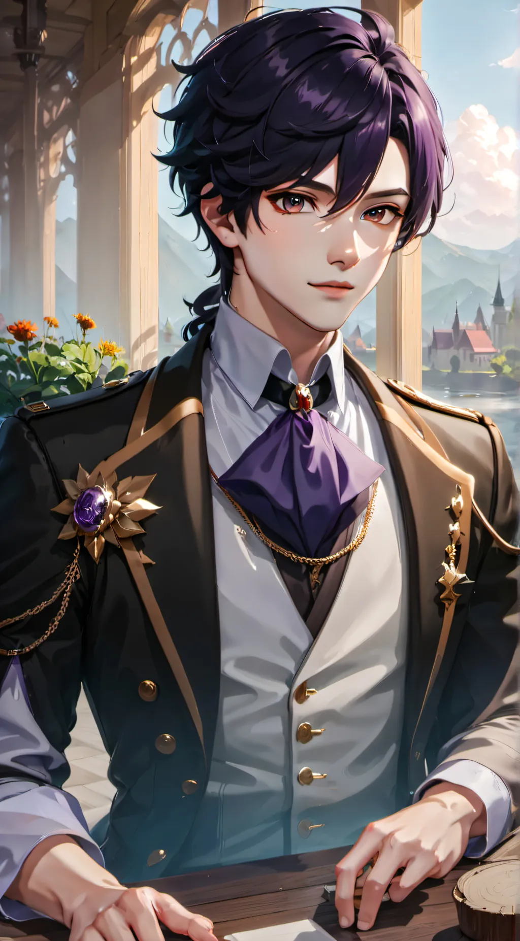 ai character: Prince Matthew background
