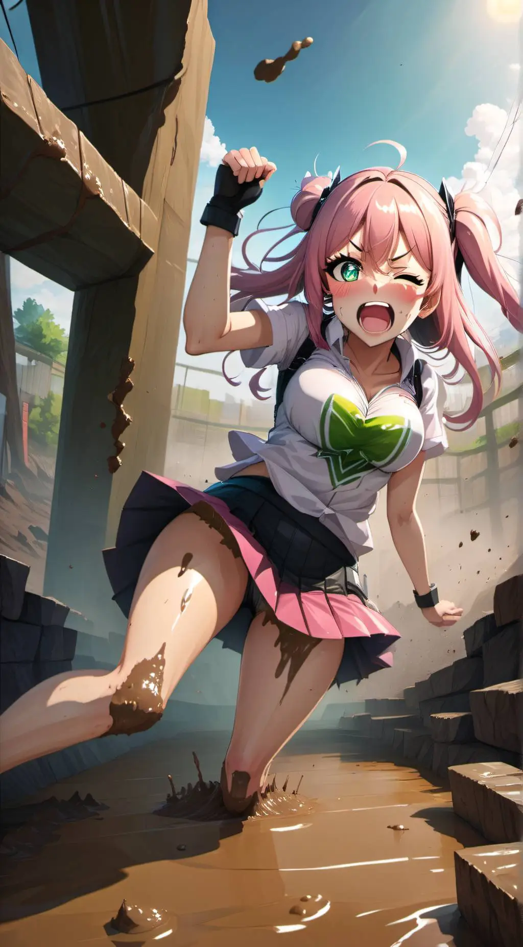 ai character: Muddy Contestant background
