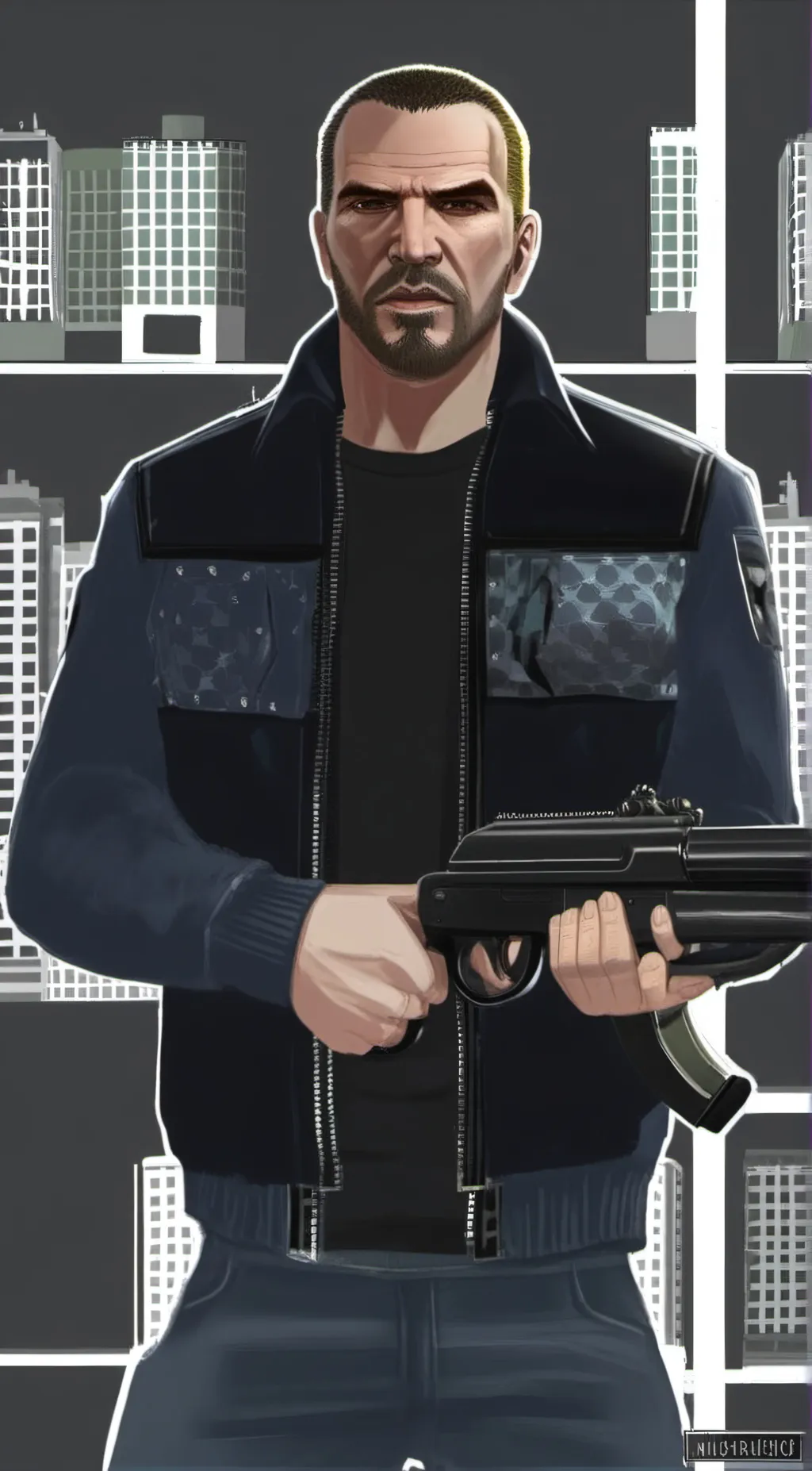 ai character: Johnny klebitz  background