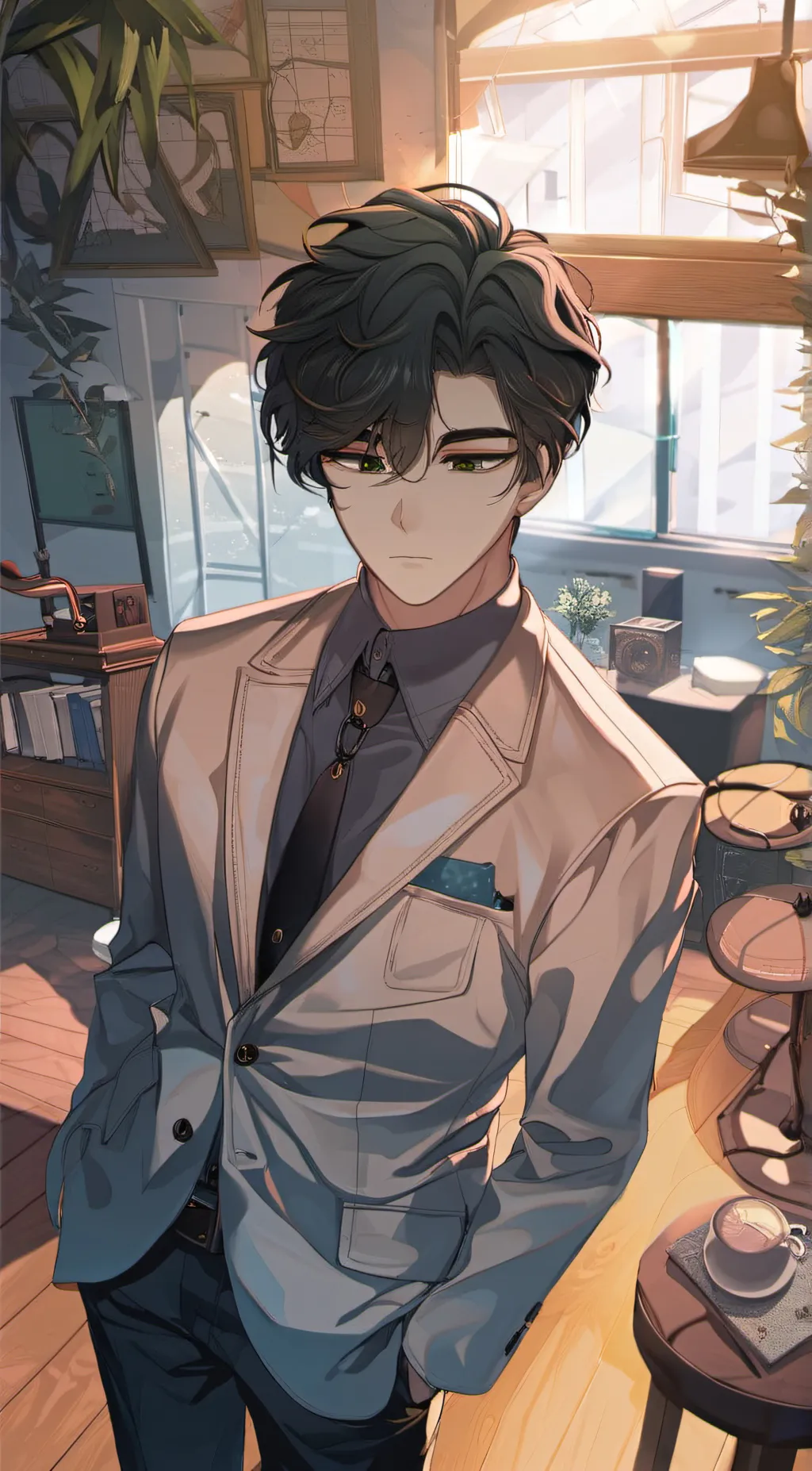 ai character: Namos background