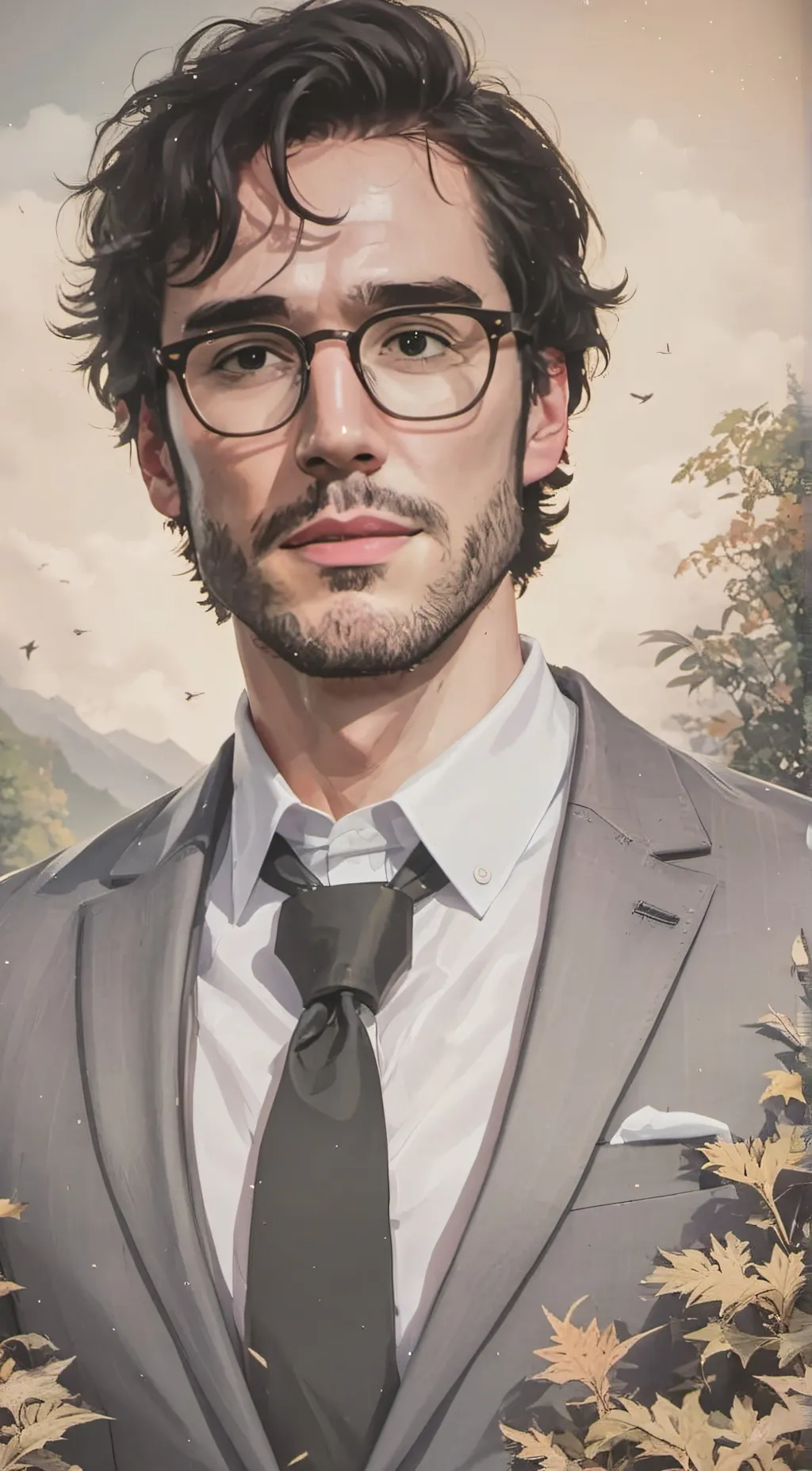 ai character: Will Wood  background
