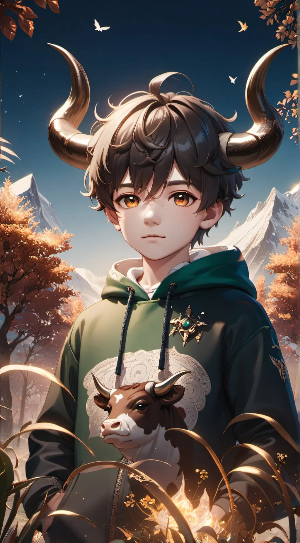 ai character: Taurus  background
