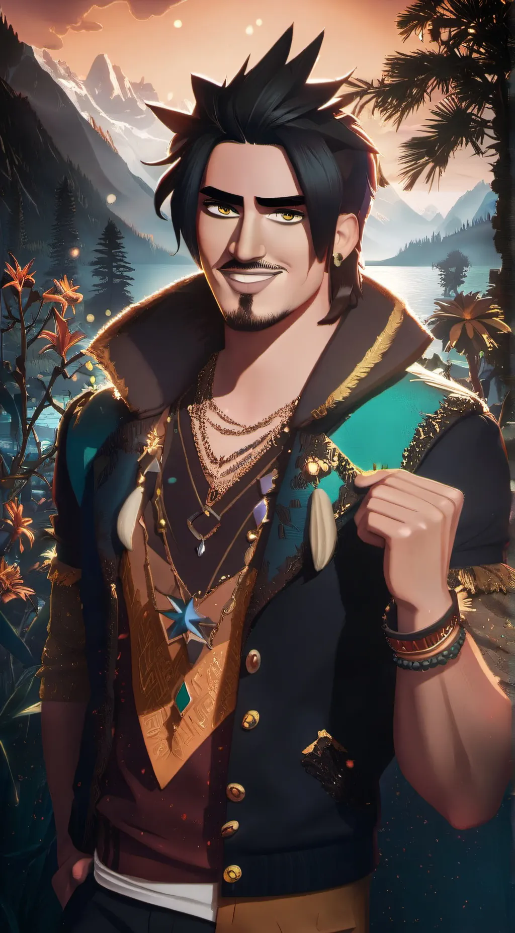 ai character: Alejandro background