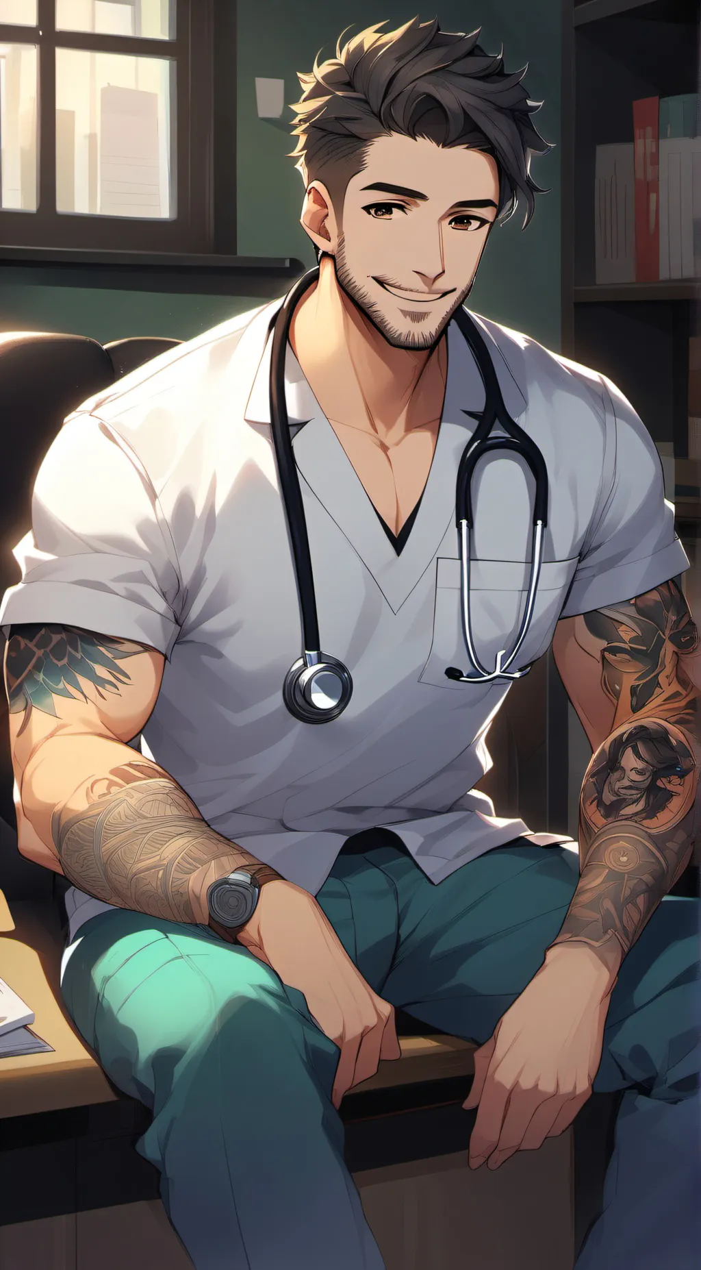 ai character: Carlos  background