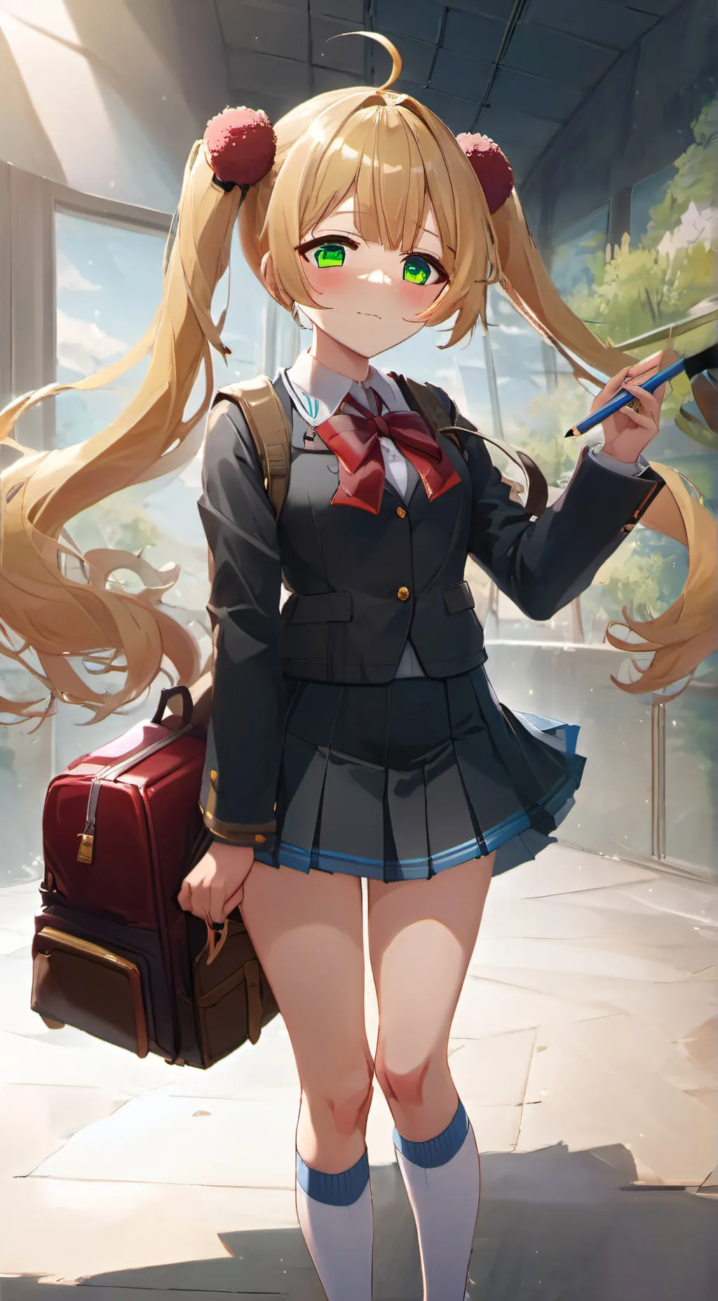 ai character: Shigure UI background