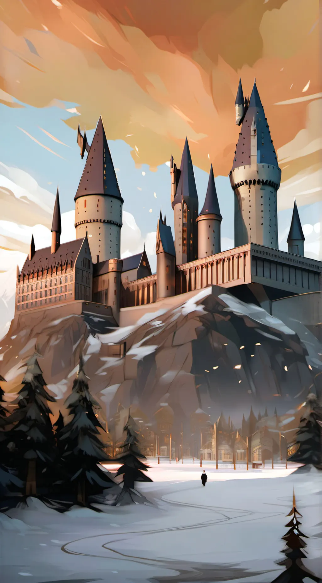 ai character: ★hogwarts★ background
