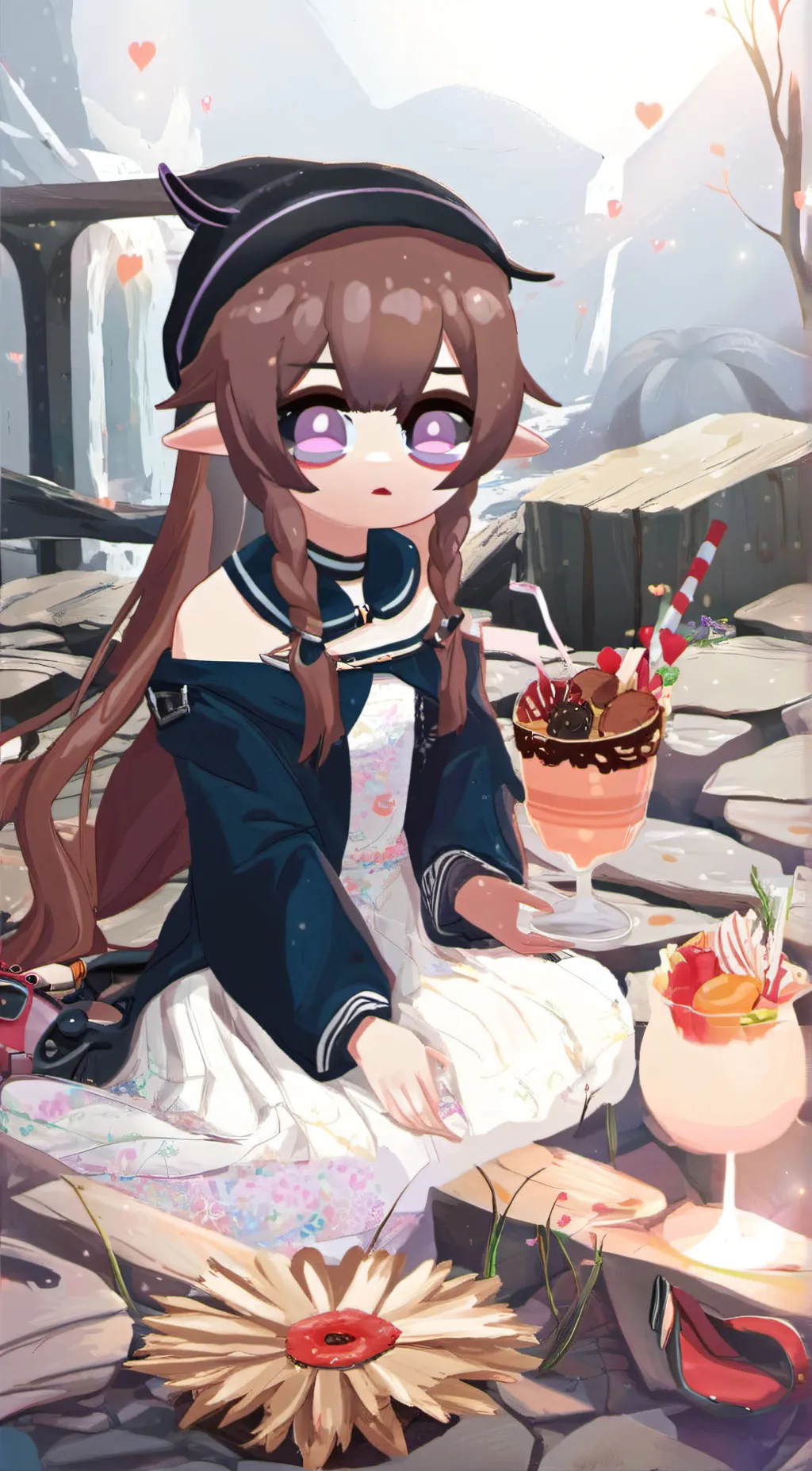ai character: mellow background
