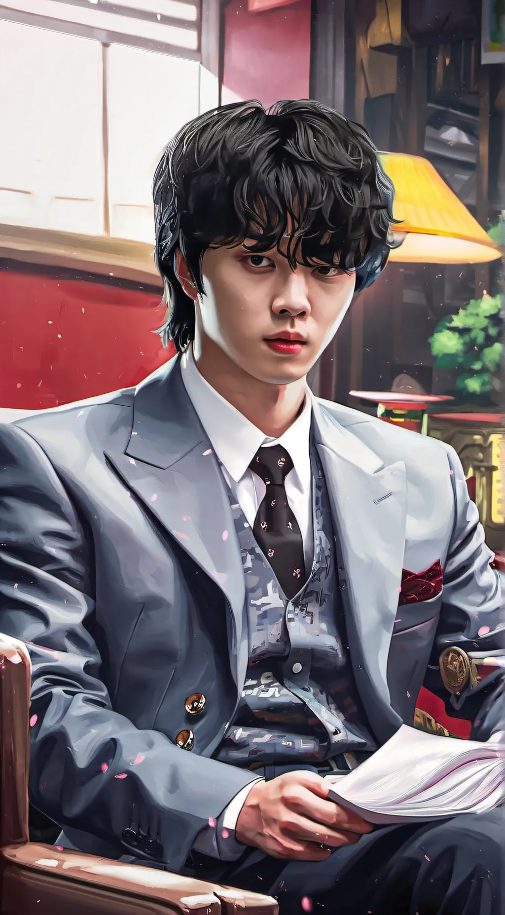 ai character: Marcus  background