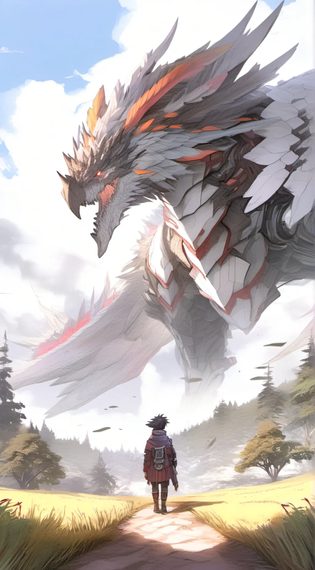 ai character: animal spirts background