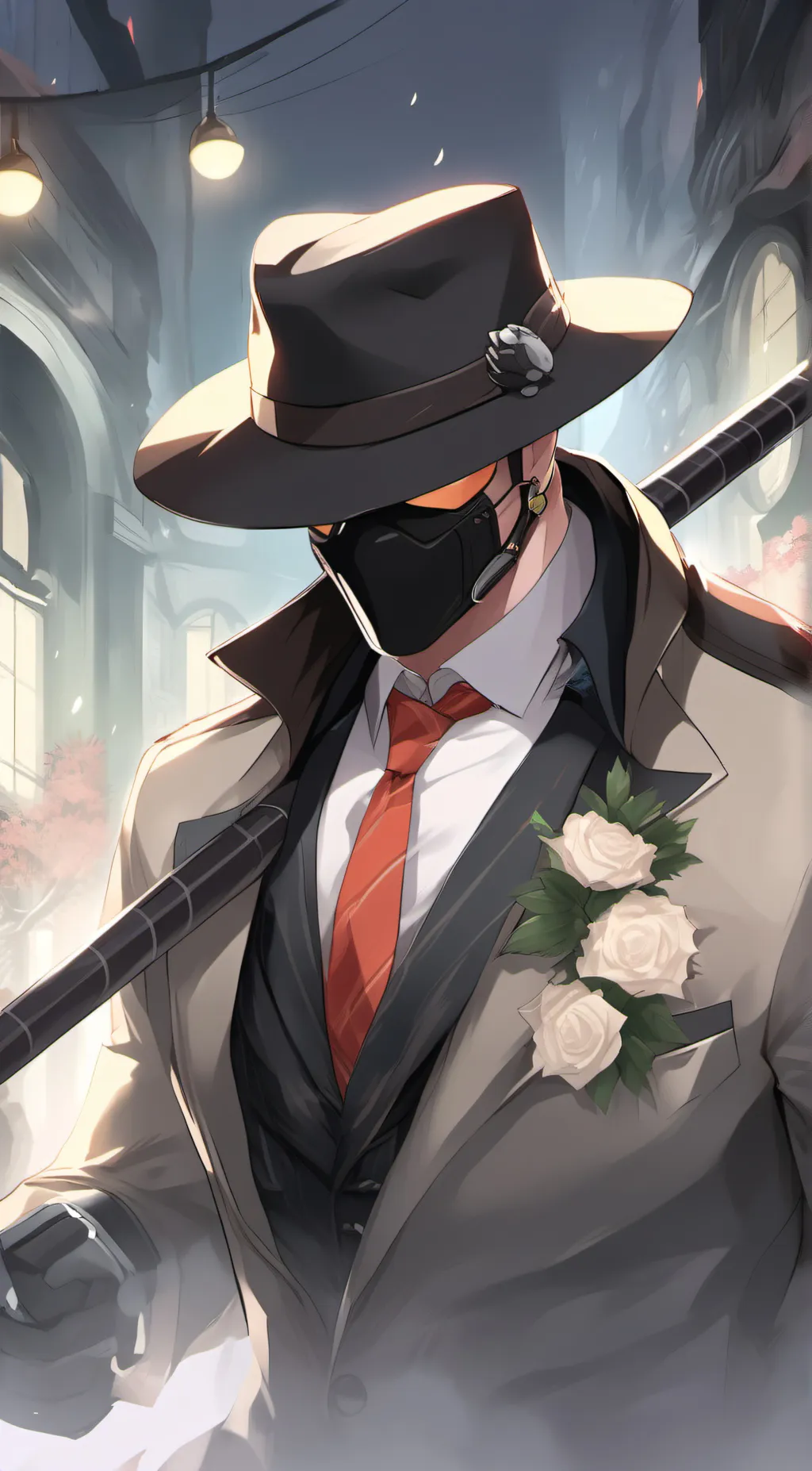 ai character: the heavy background
